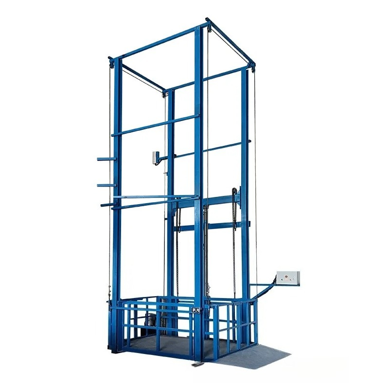 Heavy Equipment Lift - Промышленный стационарный гидравлический грузовой лифт для