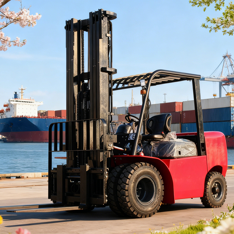 Heavy Equipment Lift - Тяжелый дизельный погрузчик грузоподъемностью 8 тонн