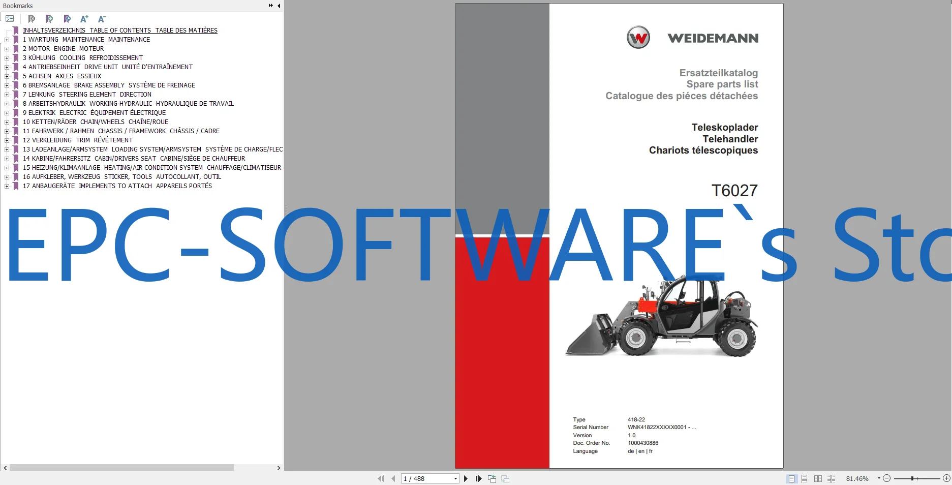 Heavy Equipment Software - EPC-OFTWARE Каталог запасных частей для тяжелого