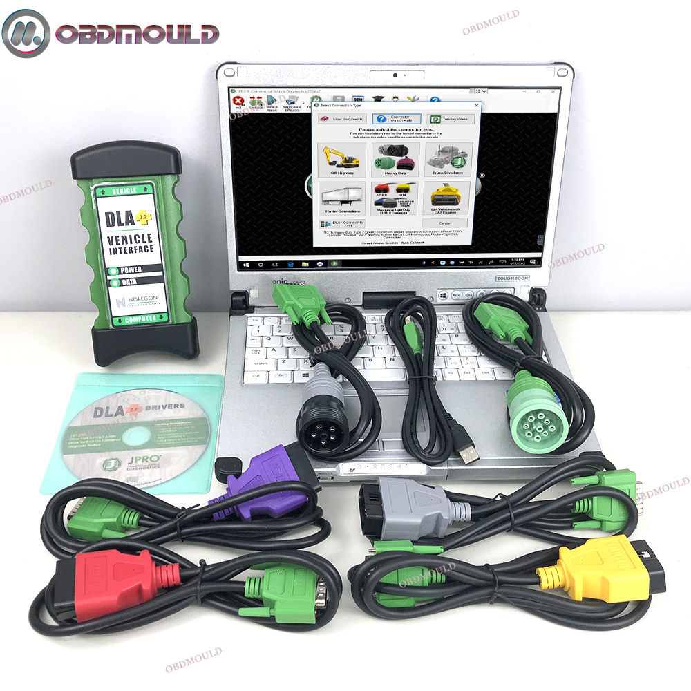 Heavy Equipment Software - Диагностический инструмент ForJ-pro DLA Diagnostic DLA+CFC2