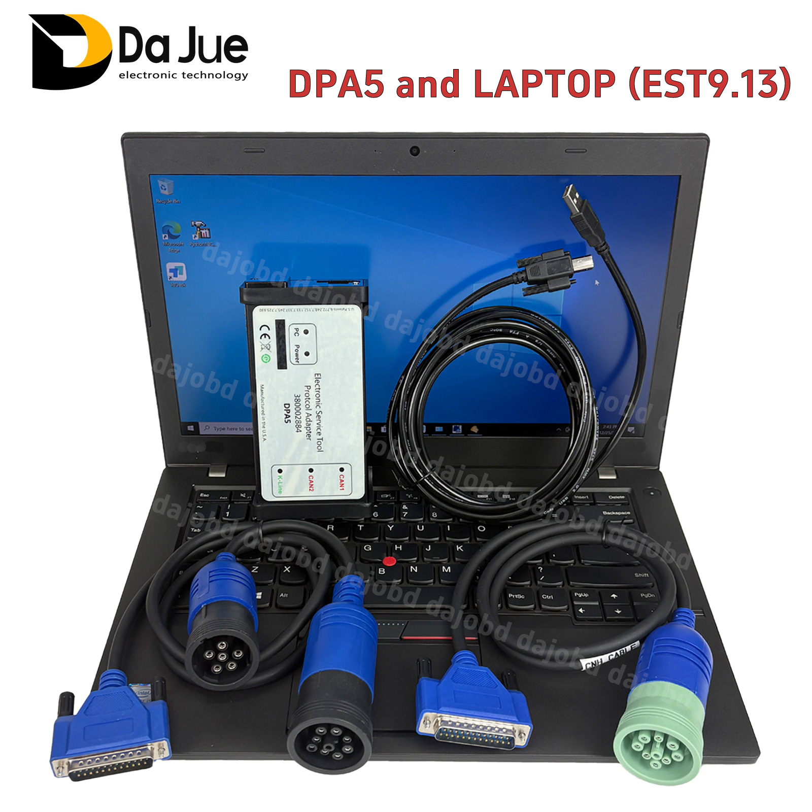 Heavy Equipment Software - Сверхмощный сканер грузовика DPA5, оснащенный компьютером