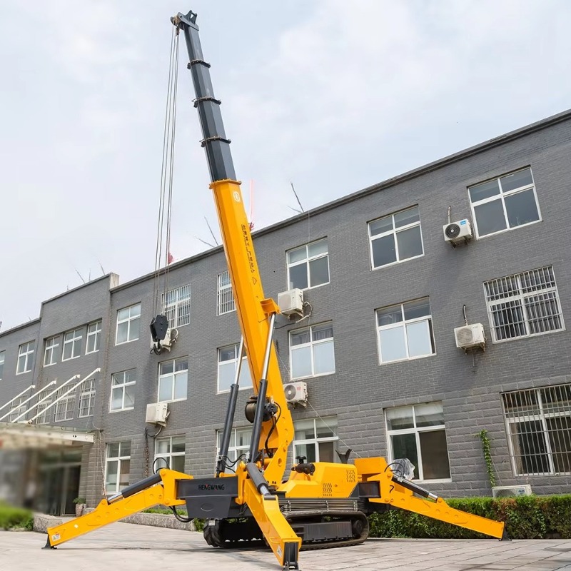 Мини-кран-паук: компактная эле – обзор и цена Heavy Equipment Lift