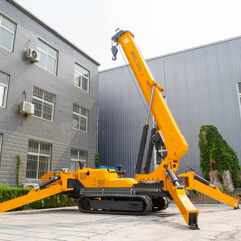 Мини-кран-паук: компактная эле – обзор и цена Heavy Equipment Lift