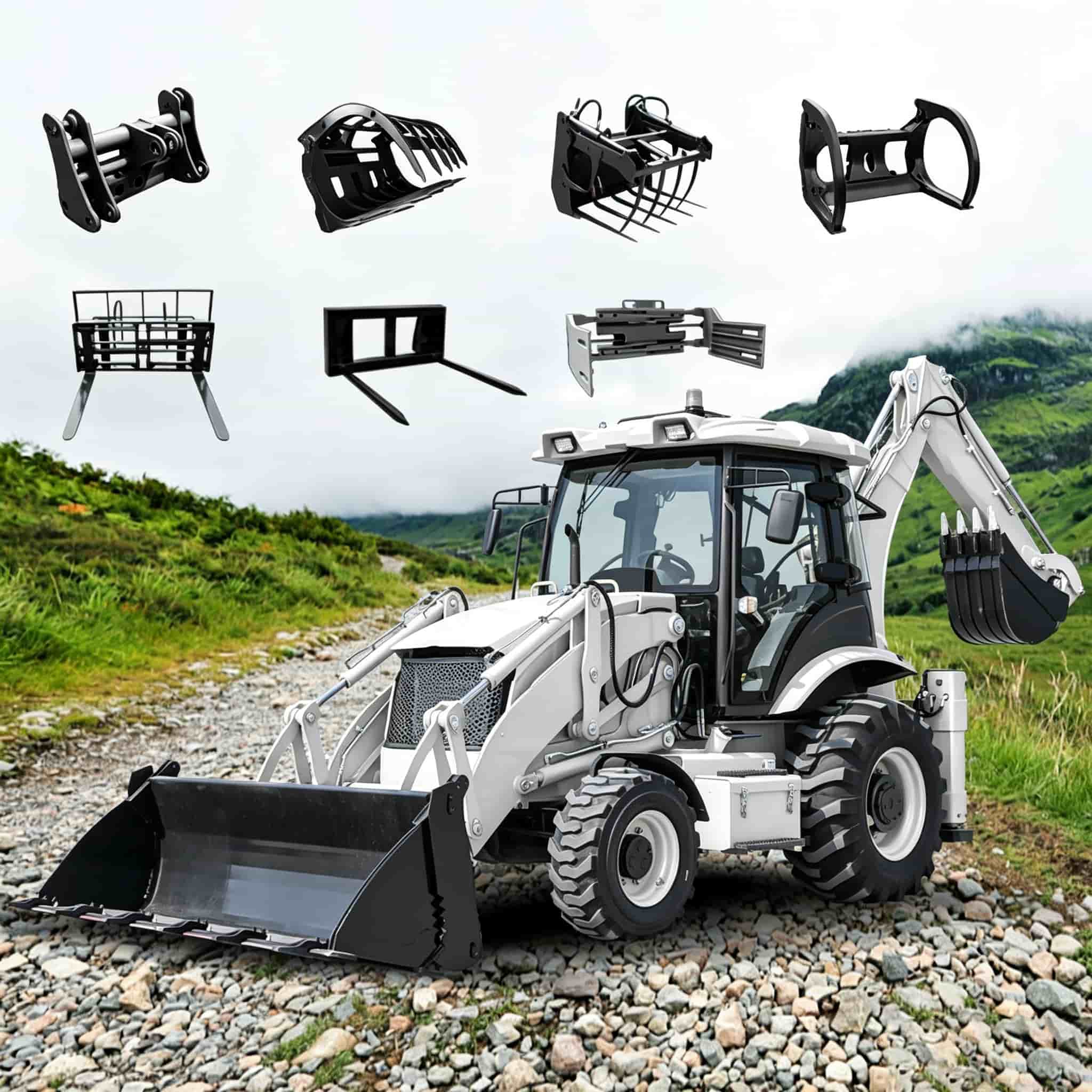 Экскаватор-погрузчик 40-30C с  – обзор и цена Heavy Equipment Grinder