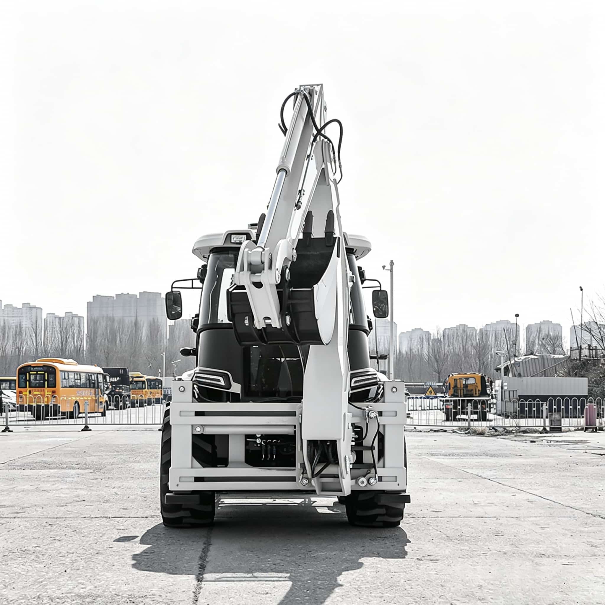 Экскаватор-погрузчик 40-30C с  – обзор и цена Heavy Equipment Grinder