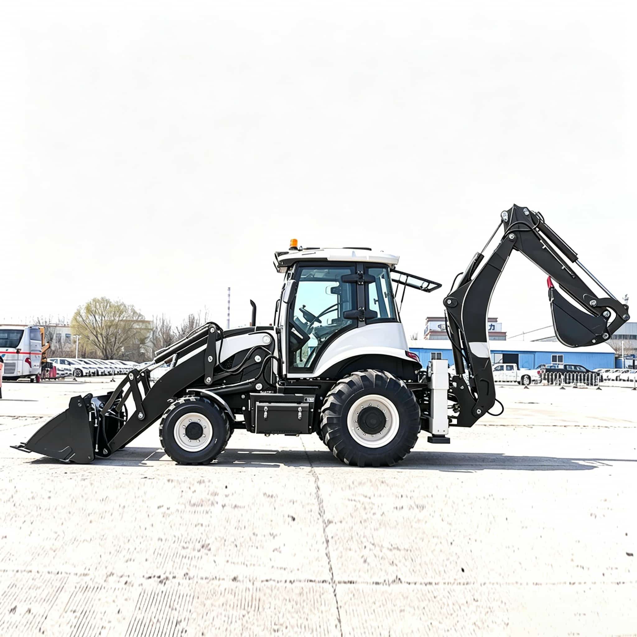 Экскаватор-погрузчик 40-30C с  – обзор и цена Heavy Equipment Grinder