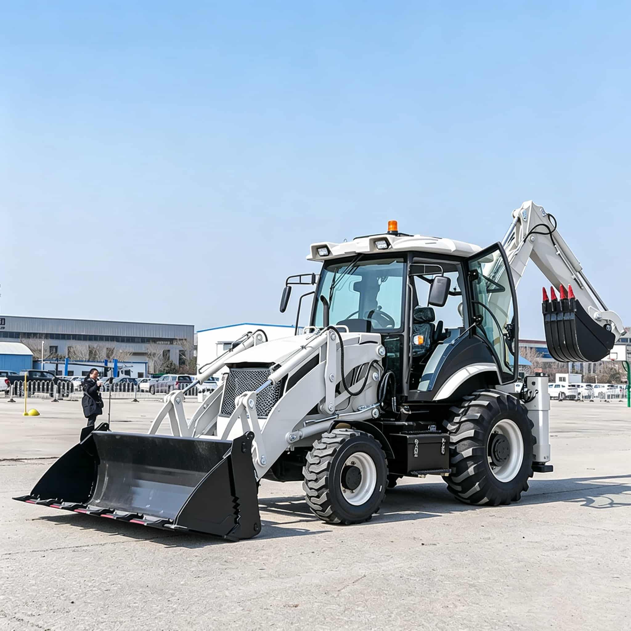 Экскаватор-погрузчик 40-30C с  – обзор и цена Heavy Equipment Grinder